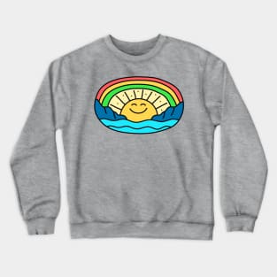 Smile Island Rainbow Crewneck Sweatshirt